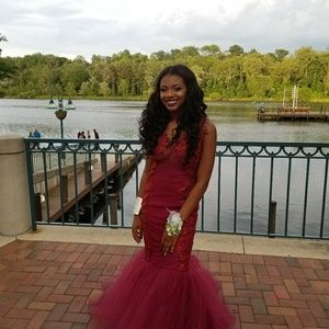 Custom Made Prom Dress Size2-4